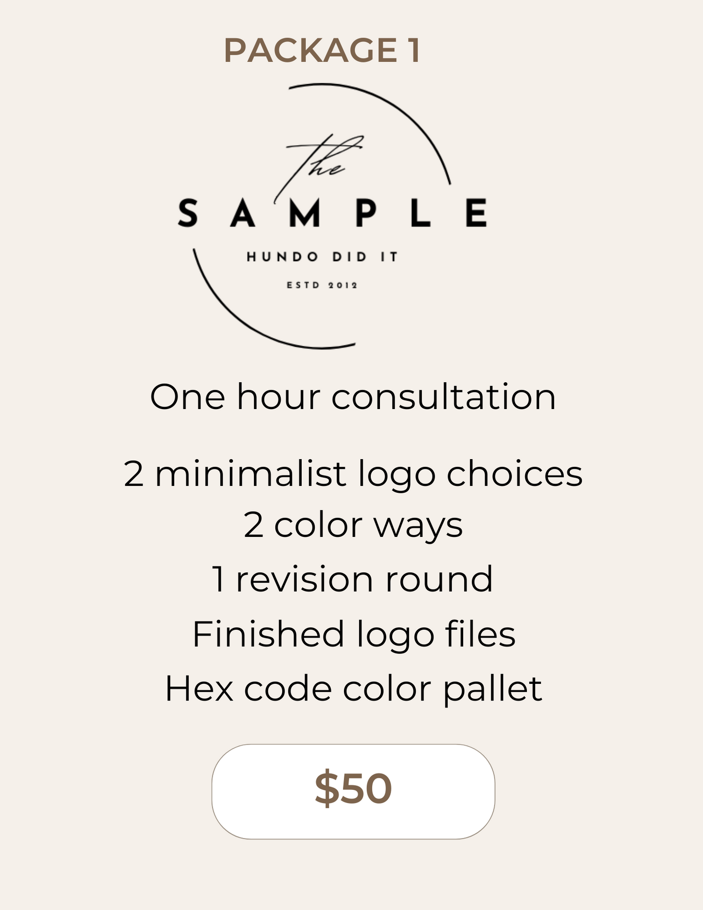 Logo Creation Packages