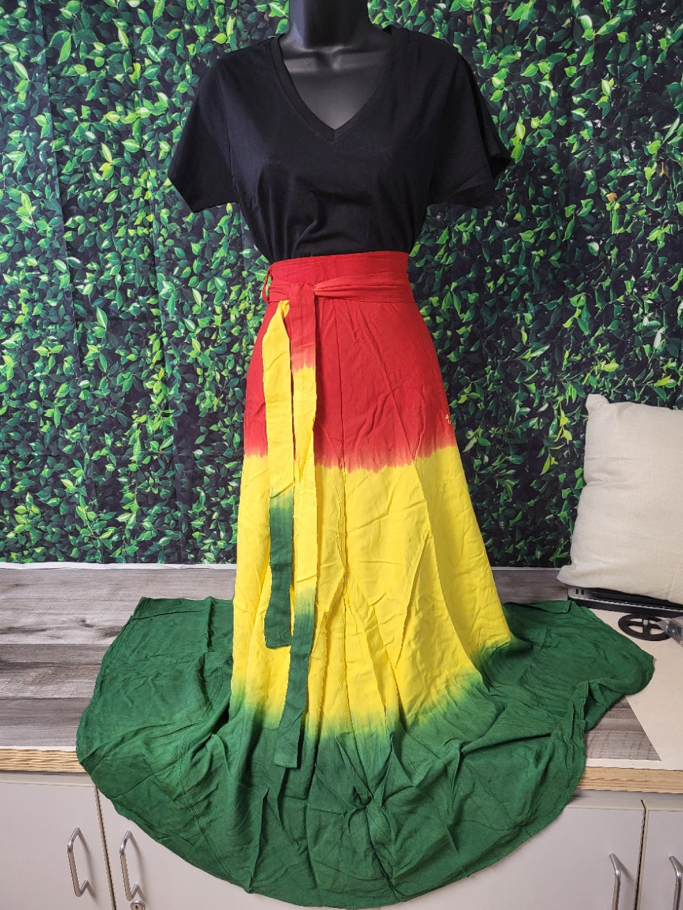 Printed skirt set
