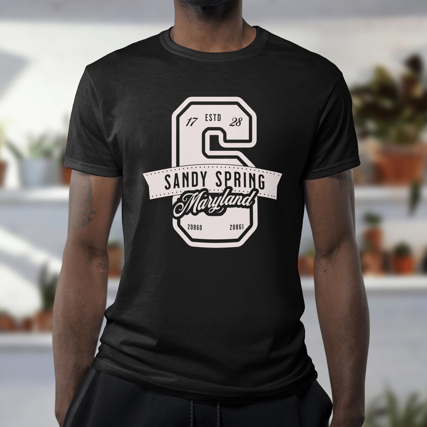 Sandy Spring Athletic Style Tee