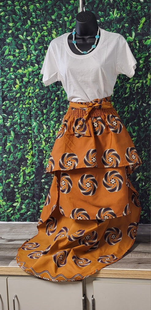 Printed skirt set