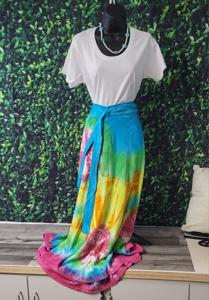 Printed skirt set