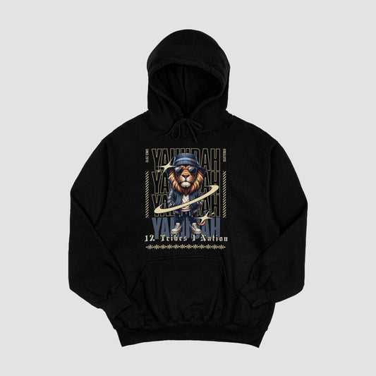 Yahudah Lion w/Tassels graphic