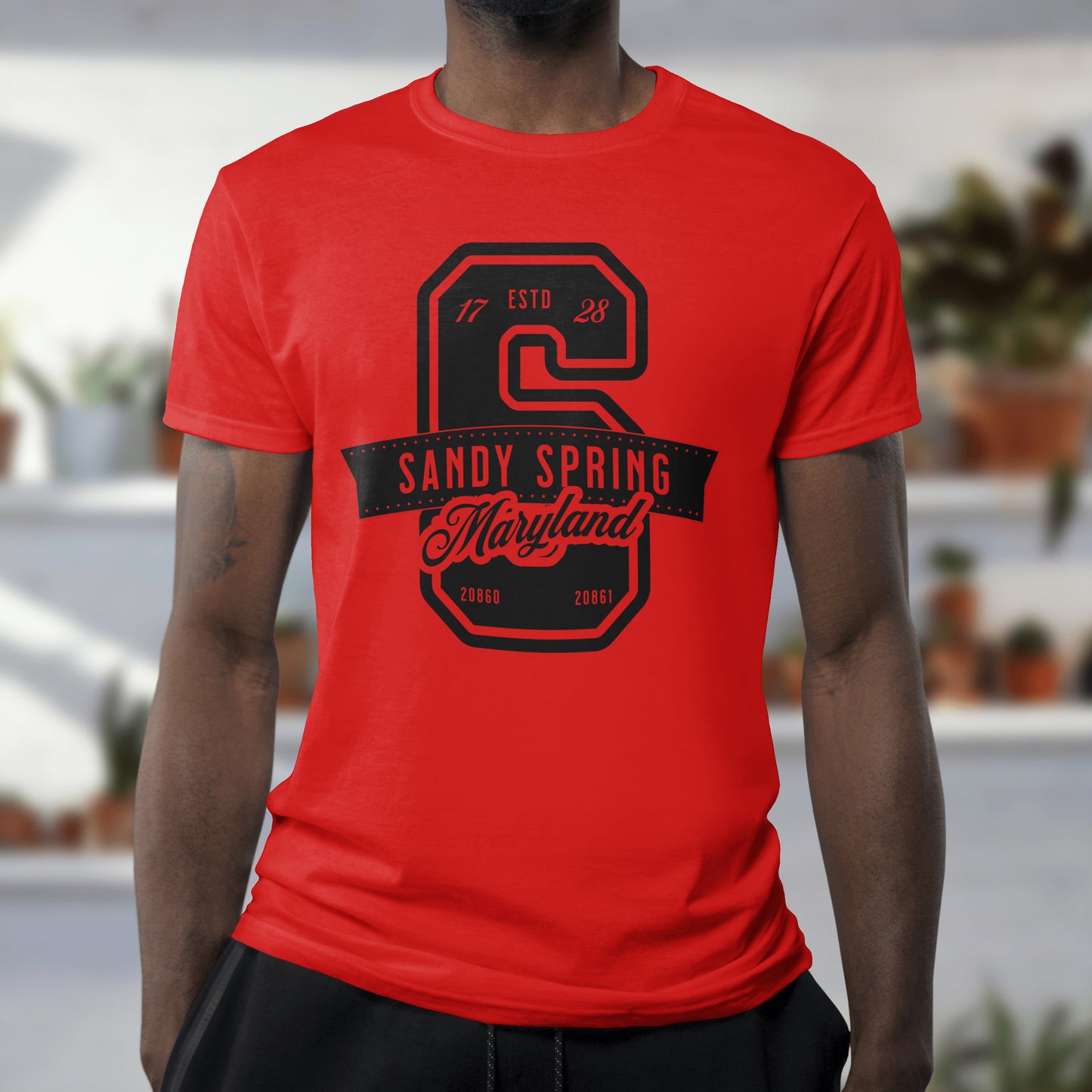 Sandy Spring Athletic Style Tee
