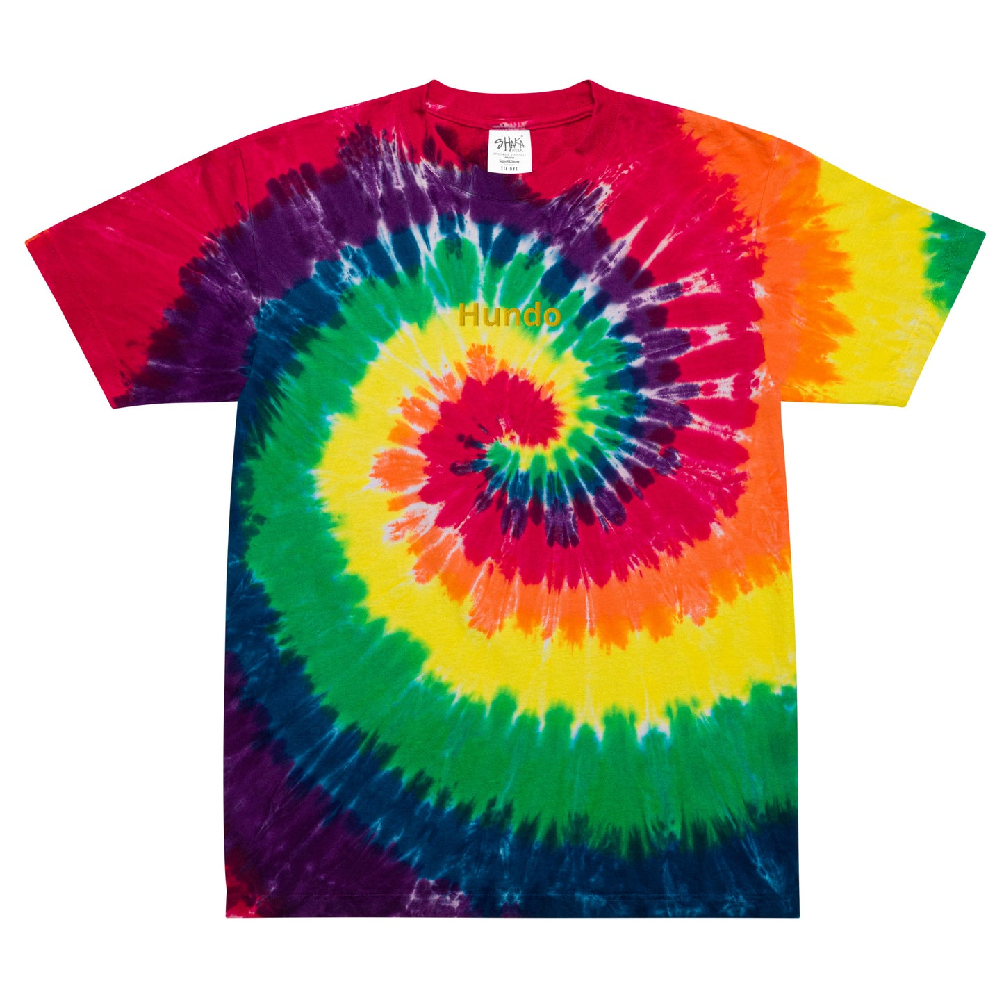 Hundo Oversized tie-dye t-shirt