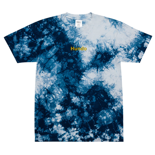 Hundo Oversized tie-dye t-shirt