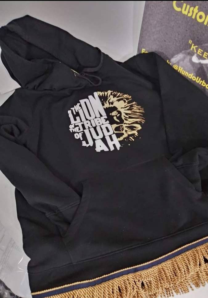 The Lion of the Tribe of Judah Split Lion Hoodie